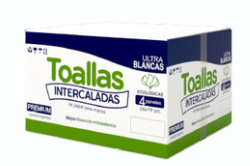 TOALLA INTERCALADAS BCO X 2 KG.